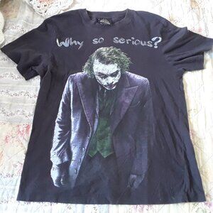 Vtg 2008 Why So Serious The Dark Knight T-Shirt